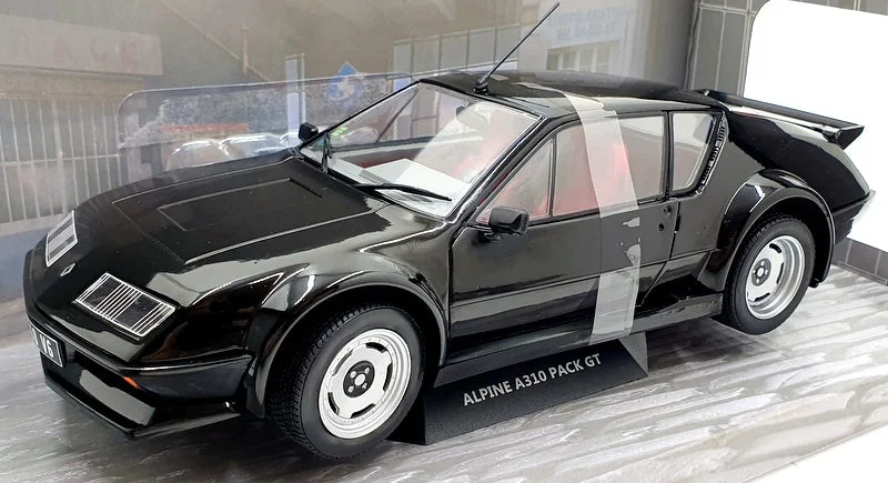 Durable toysSolido 1/18 Scale Diecast S1801205 - Alpine A310 Pack GT 1983 - Black