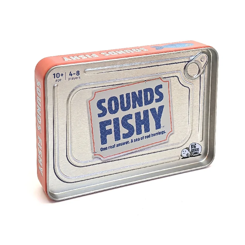 Thought-provoking puzzles SOUNDS FISHY TRAVEL GAME
