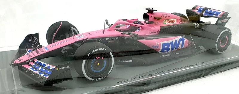 Realistic toy carsSpark 1/18 Scale 18S883 - Alpine A523 BWT F1 Saudi Arabia 2023 E.Ocon #31 Realistic toy carsSpark 1/18 Scale 18S883 - Alpine A523 BWT F1 Saudi Arabia 2023 E.Ocon #31