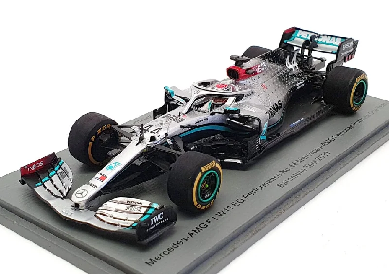 Fun toy carsSpark 1/43 Scale S6450 - F1 Mercedes W11 Lewis Hamilton Barcelona Test Car 2020 Fun toy carsSpark 1/43 Scale S6450 - F1 Mercedes W11 Lewis Hamilton Barcelona Test Car 2020