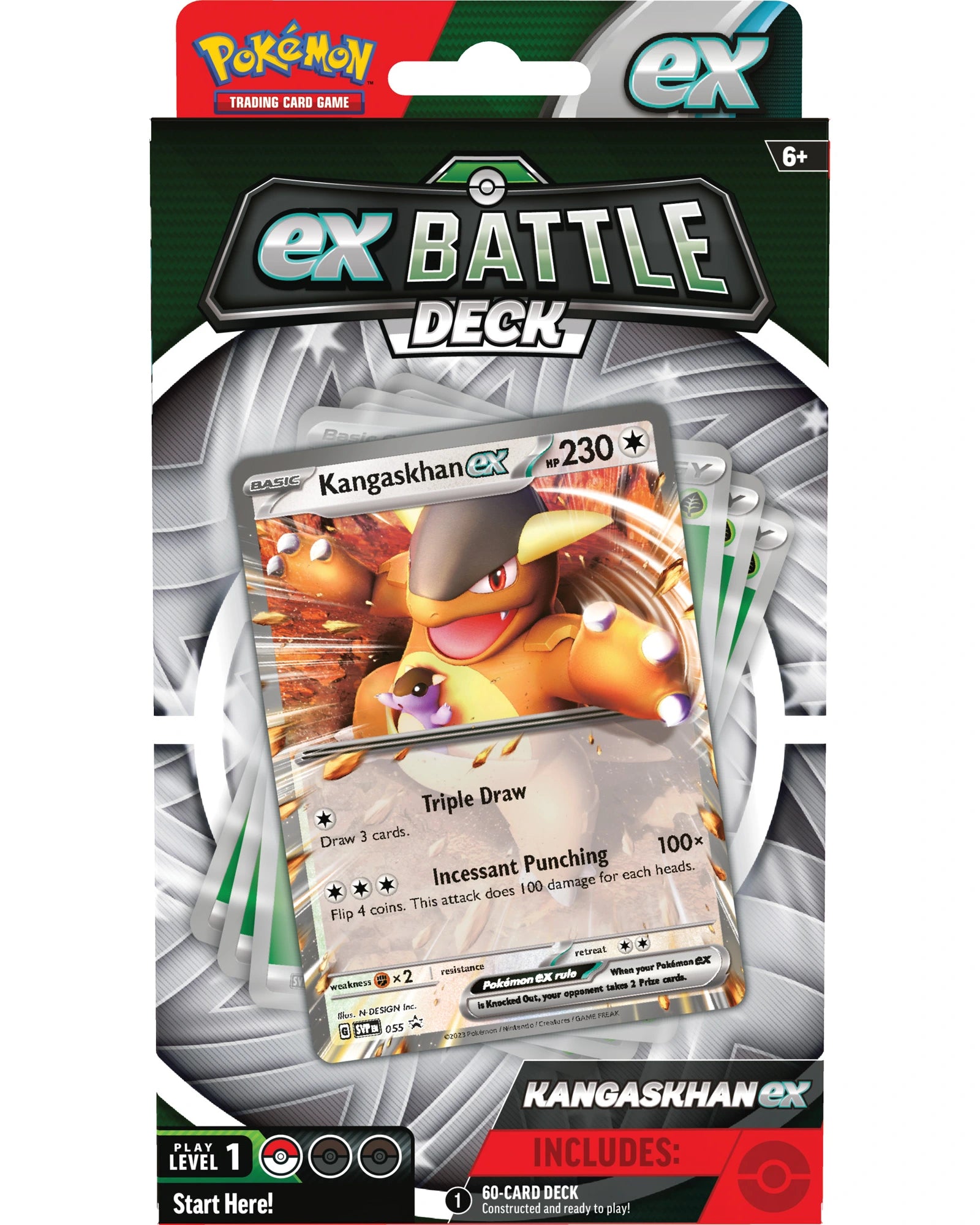 Addictive games TCG Kangaskhan and Greninja ex Battle Deck