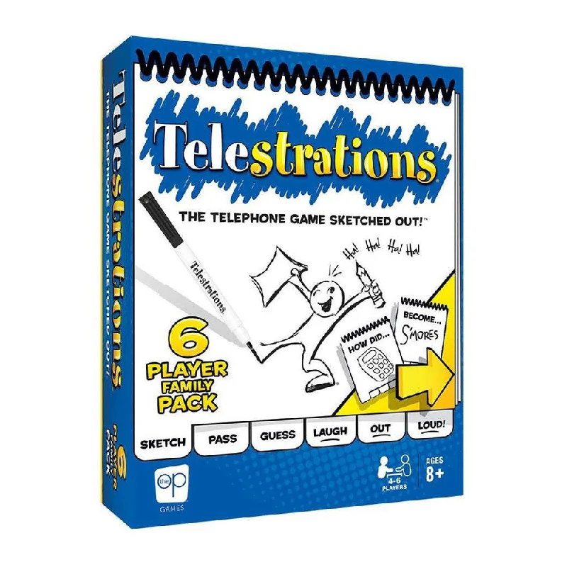 Exciting gamesTelestrations Board Game Family Pack