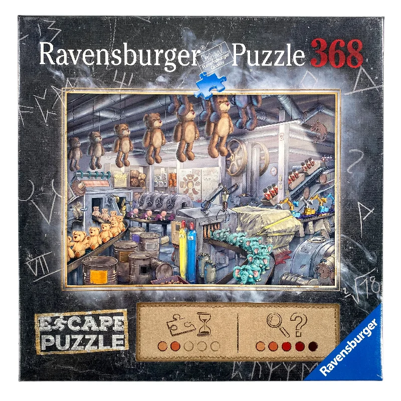 Relaxing games The Toy Factory - 368 Piece Escape Puzzle