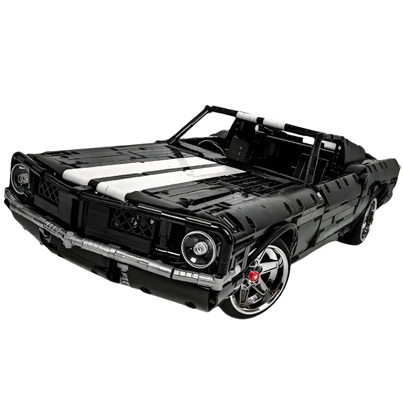 High-quality toy cars THE ULTIMATE FASTBACK | 1831PCS