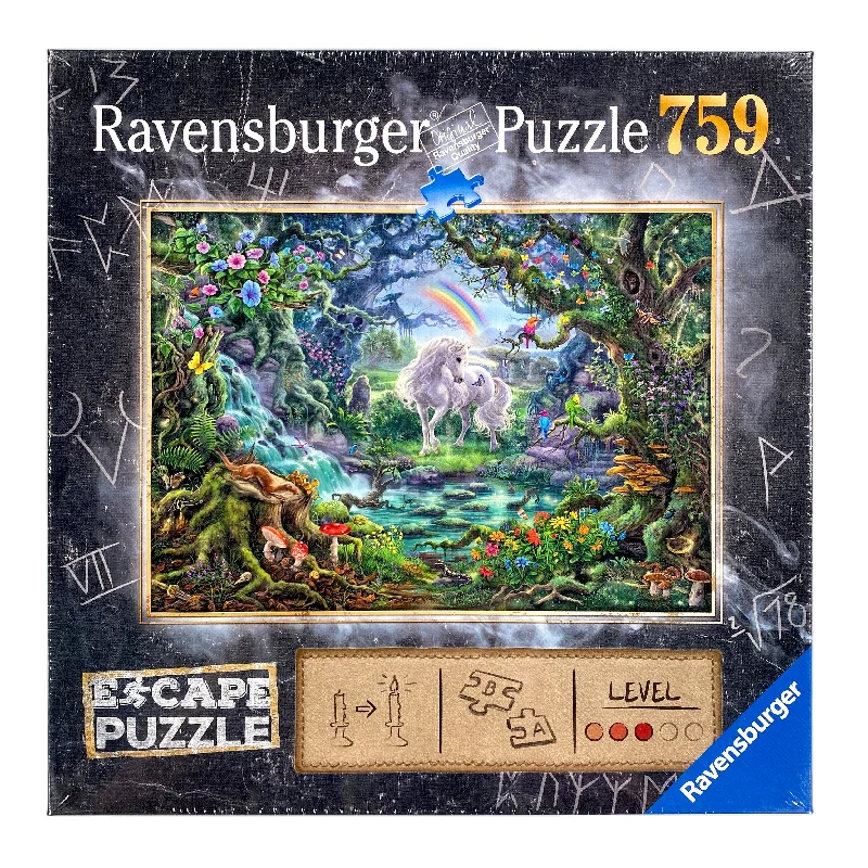 Thought-provoking puzzles The Unicorn - 759 Piece Escape Puzzle