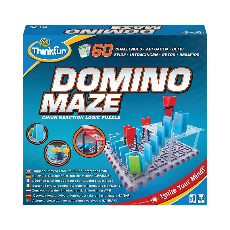Intricate puzzles ThinkFun Domino Maze