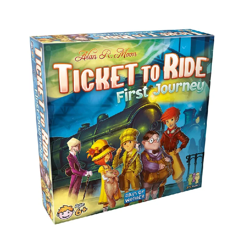 Engaging puzzlesTicket To Ride Game First Journey