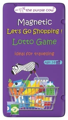 Age-appropriate puzzles TRAVEL GAME SHOPPING LOTTO
