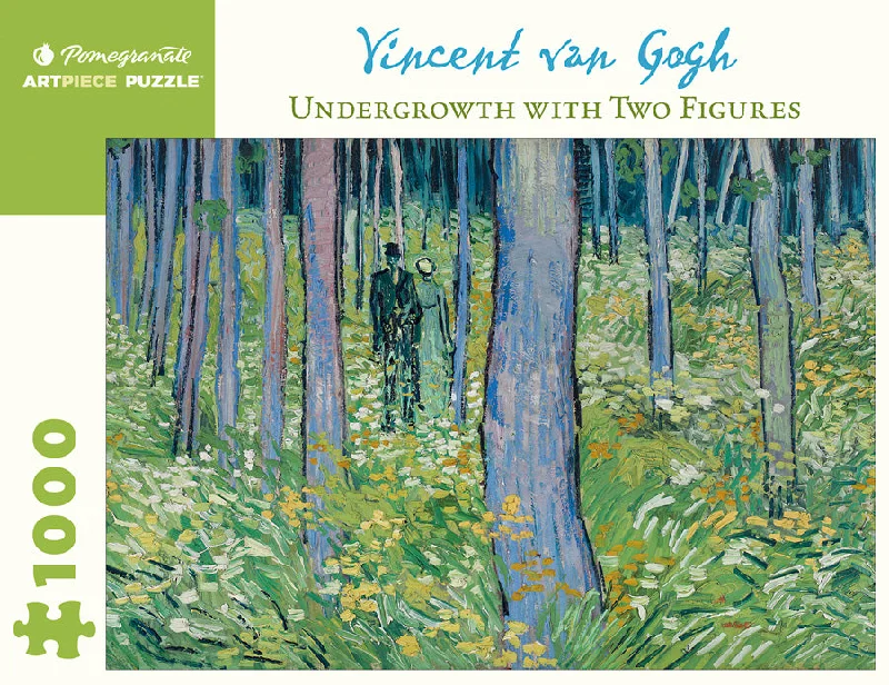 Educational games Undergrowth With Two Figures - 1000 Piece Vincent van Gogh