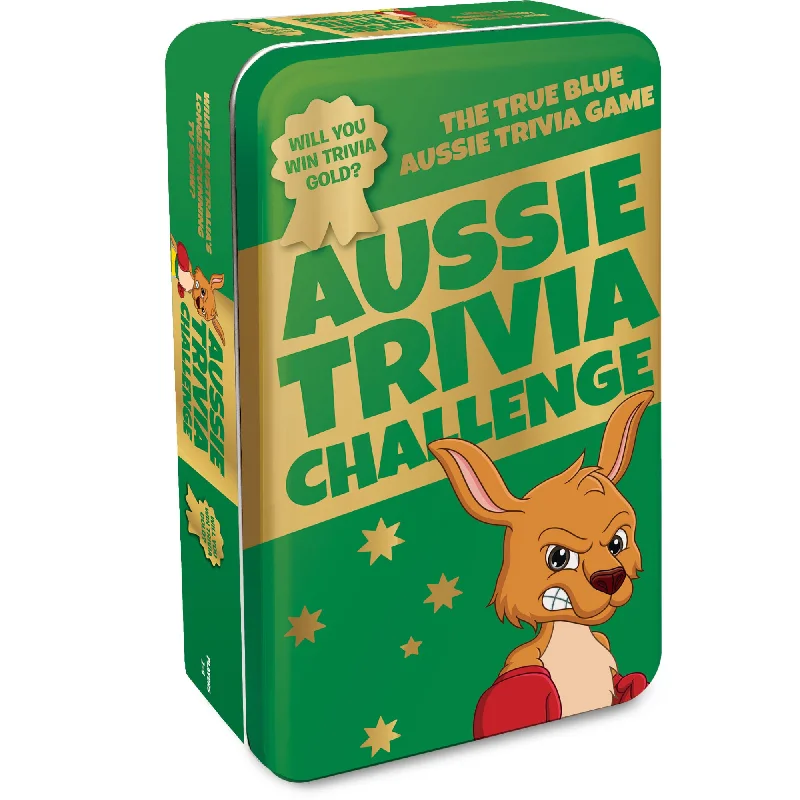 Logical puzzles University Games Aussie Trivia Challenge Tinned Game