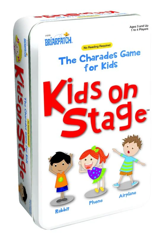 Fast-paced games University Games Charades Kids On Stage Tinned Game