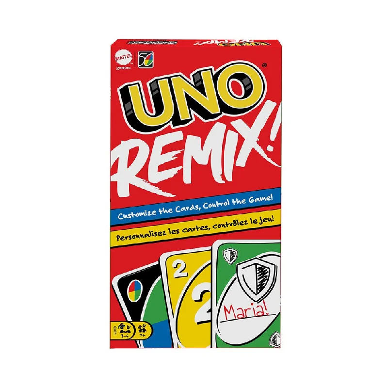 Strategic puzzles Uno Remix Game