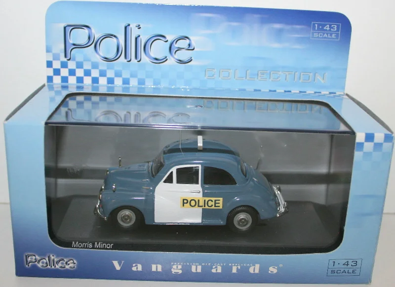 High-quality materials toys VANGUARDS 1/43 VA05805 MORRIS MINOR MET POLICE 175th