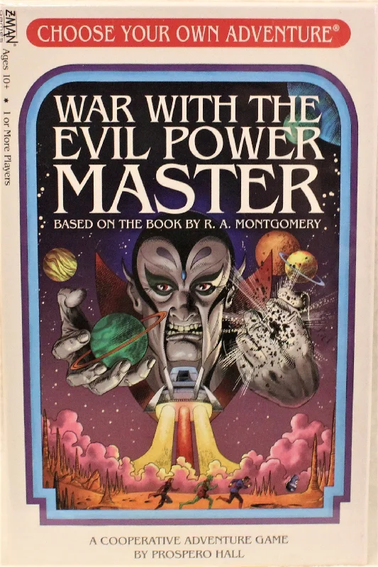 Engaging puzzlesWar with the Evil Power Master