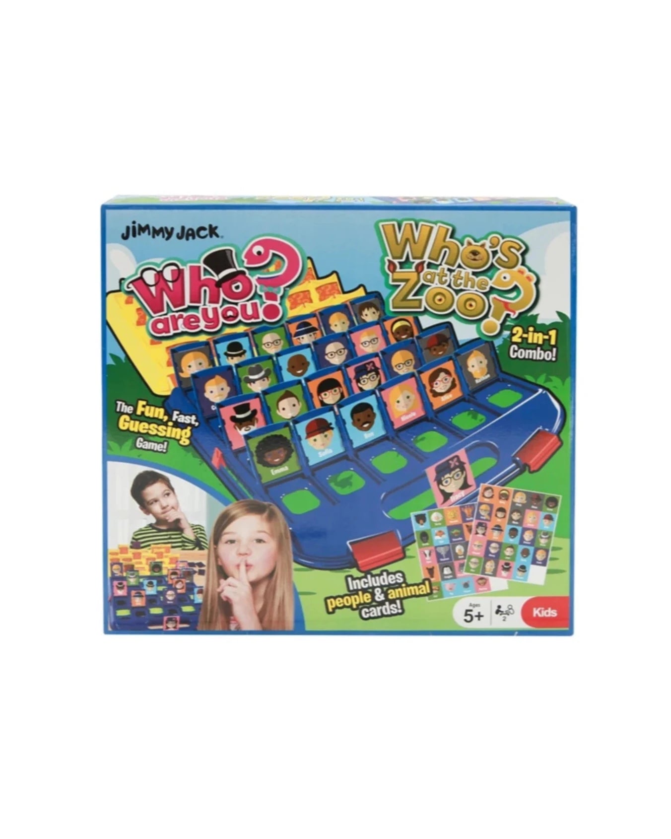 Relaxing games Jimmy Jack Who Are You? & Who is at the Zoo?