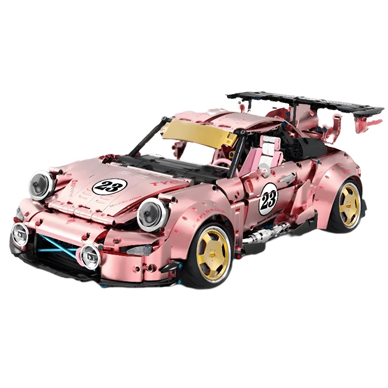 Durable toysPORSCHE RWB 993 #23 | 2367PCS