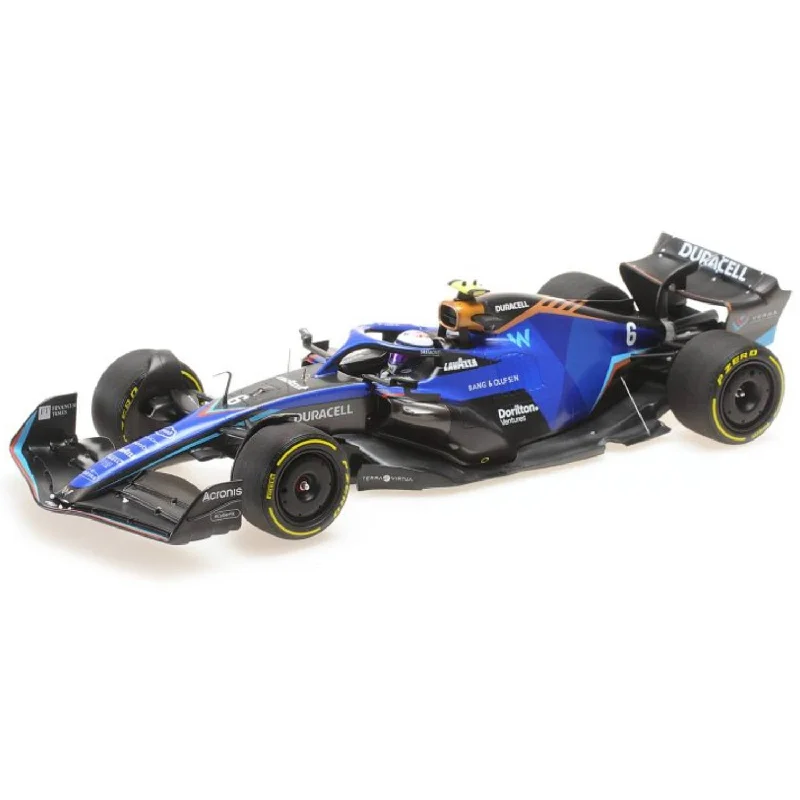 Durable toysWILLIAMS RACING FW44 - NICHOLAS LATIFI - MIAMI GP 2022 - 1:18 SCALE MODEL CAR