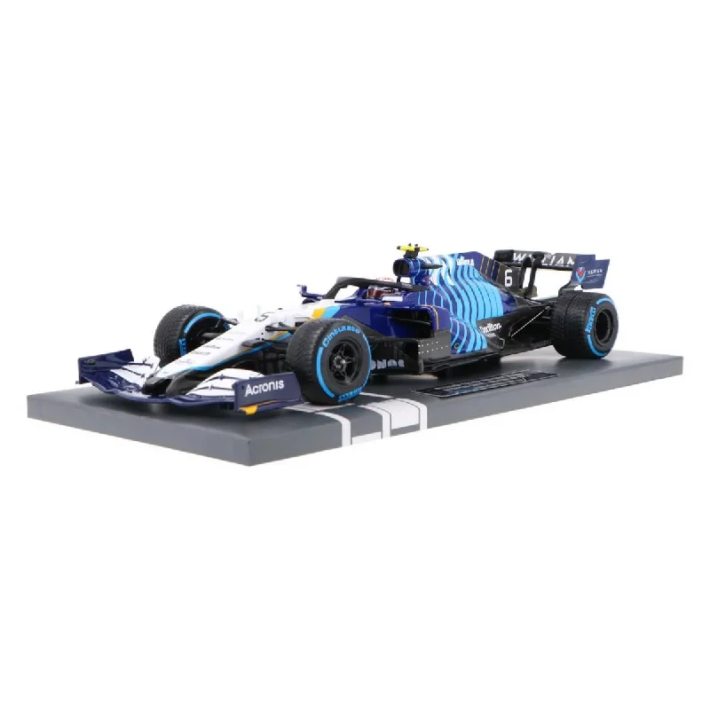 Fun toy carsWilliams Racing Mercedes FW43B - Nicholas Latifi- Belgian GP 2021 - 1:18 Scale Resin Model Car