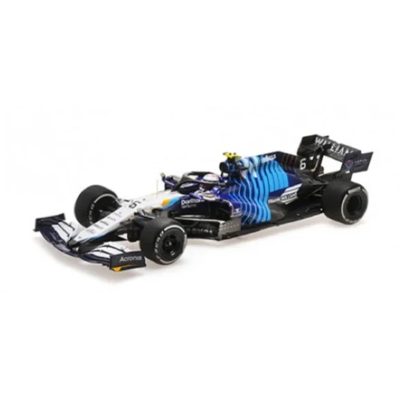 Enthusiastic toysWILLIAMS RACING MERCEDES FW43B - NICHOLAS LATIFI- SAUDI ARABIAN GP 2021  - 1:18 Scale Resin Model Car