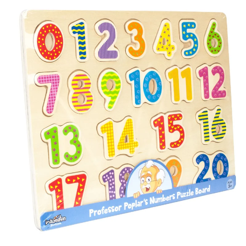 Innovative gamesWood Number Puzzle - 1-20