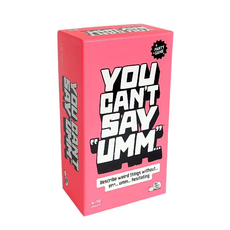 Strategic puzzles Big Potato You Can't Say "Umm" Game